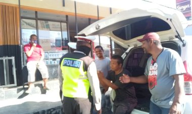 Hadapi-Era-New-Normal,-Sat-Lantas-Polres-Manggarai-Himbau-Para-Pengendara.
