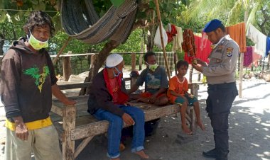 Sat-Polair-Polres-Manggarai-Lakukan-Patroli-dan-Sambang-di-Pesisir.