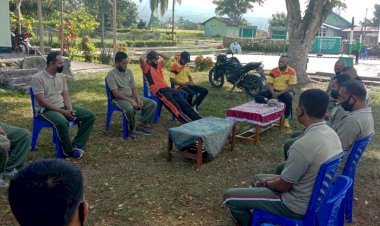 Bangun-Sinergitas-TNI-Polri,-Kapolsek-Hadiri-Coffe-Morning-di-Koramil.