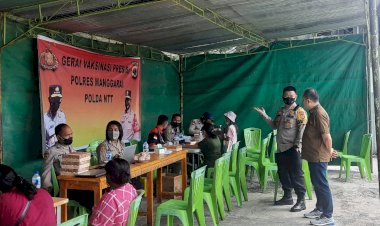 Gerai-Vaksinasi-Covid-19-Presisi-Polri-Tingkat-Polres-Manggarai