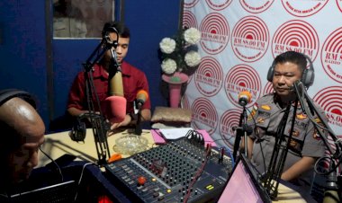 Hadiri-Diskusi-Primetime-Radio-Manggarai,-Ini-Yang-Disampaikan-Kapolres-Manggarai