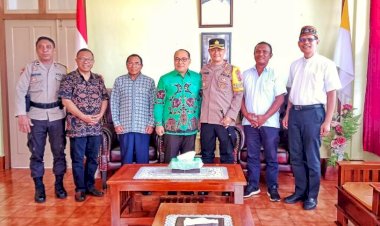 Kapolres-Manggarai-Sambangi-Keuskupan-Ruteng