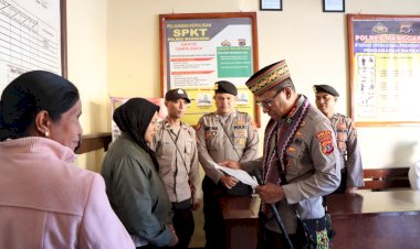 Pengecekkan-Tempat-Pelayanan-Publik-Polres-Manggarai-Oleh-Kapolda-NTT