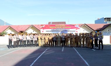 Pengukuhan-Polisi-RW-Polres-Manggarai