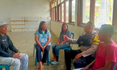 Bhabinkamtibmas-Kecamatan-Cibal,-Bripka-Albertus-Rahmat,-Gencar-Lakukan-Pencegahan-TPPO-untuk-Lindungi-Masyarakat