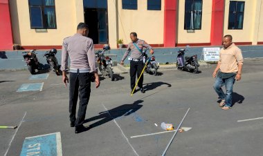 Polres-Manggarai-Tindaklanjuti-Arahan-Kapolri-dengan-Pembuatan-Lapangan-Ujian-Praktik-SIM-Baru