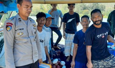 Patroli-dan-Pam-Pelabuhan-Sat-Polair-Polres-Manggarai:-Himbauan-Keselamatan-dan-Kepedulian-Terhadap-Lingkungan-Laut