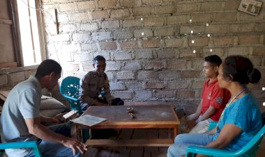 Bhabinkamtibmas-Kecamatan-Rahong-Utara,-Aipda-Ridwan-Lubalu,-Berikan-Himbauan-Penting-kepada-Warga-terkait-TPPO