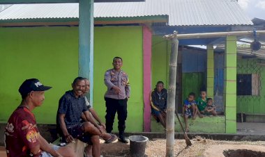 Bhabinkamtibmas-Kecamatan-Ruteng,-Bripka-Yoni-Tandungan,-Gencar-Sosialisasi-TPPO,-Antisipasi-Penyebaran-Rabies-Terhadap-HPR,-dan-Pencegahan-Kebakaran-Hutan-dan-Lahan