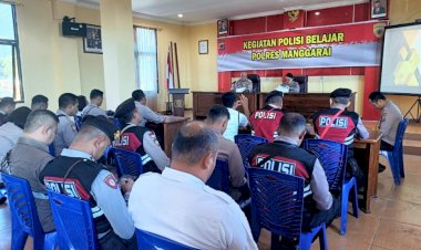 Polisi-Belajar-Polres-Manggarai-Gali-Pengetahuan-Bagi-Anggota-Polri