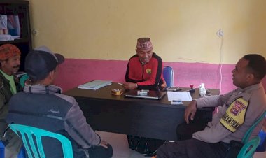 Bhabinkamtibmas-Kecamatan-Ruteng,-Bripka-Fransiskus-X.-N.-Janggur,-Sosialisasikan-TPPO-dan-Pencegahan-Rabies-serta-Kebakaran-Hutan-dan-Lahan