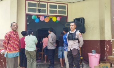 Polsek-Cibal-Terjunkan-Personil-Pengamanan-Acara-Penutupan-Camping-Kitab-Suci-Sekami