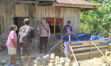 Kanit-Binpolmas,-Sat.-Binmas,-Polres-Manggarai-Himbau-Warga-Desa-Buar-Terkait-Pencegahan-Tindak-Pidana-Perdagangan-Orang-dan-Kebakaran-Hutan