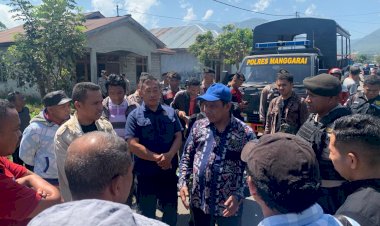 Polres-Manggarai-Terjunkan-Personil-untuk-Mengamankan-Pelaksanaan-Eksekusi-Dua-Bidang-Tanah-oleh-Pengadilan-Negeri-Ruteng