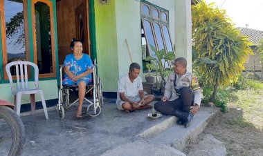 Giat-Patroli-Dialogis-Bripka-Semris-Bell-Sambangi-Warga-Desa-Rura-sampaikan-himbauan-Kamtibmas