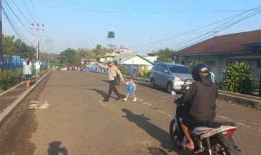 Satuan-Lalu-Lintas-Polres-Manggarai-Laksanakan-Apel-Pagi-persiapan-Pamtur-lalin-di-Ruteng.