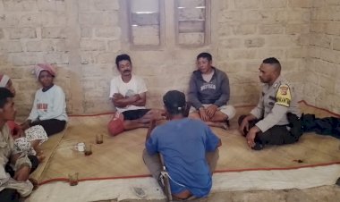 Pencegahan-Tindak-Pidana-Perdagangan-Orang-(TPPO),-Karhutla,-dan-Hewan-Penular-Rabies-(HPR)-Melalui-Giat-Anggota-Bhabinkamtibmas-di-Wilayah-Hukum-Polsek-Satar-Mese