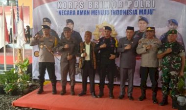 Kapolres-Manggarai-Hadiri-Syukuran-Peringatan-Hari-Ulang-Tahun-Brimob-Ke-78