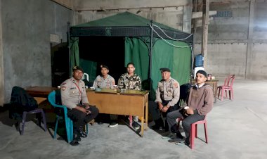 Operasi-Mantap-Brata:-Samapta-Polres-Manggarai-Patroli-Presisi-di-Gudang-Logistik-dan-Kantor-KPU