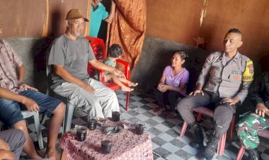 Silahturahmi-Bhabinkamtibmas-Kecamatan-Langke-Rembong,-di-Kelurahan-Pitak-himbau-warga-bahaya-TPPO