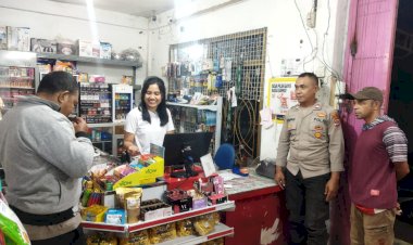 Harkamtibmas-:-Anggota-Piket-Polsek-Cibal-Lakukan-Patroli-dan-Penggalangan