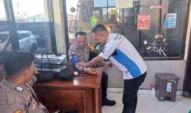 Operasi-Mantap-Brata:-Pemeriksaan-Kesehatan-di-Kantor-KPU-dan-Poliklinik-Polres-Manggarai.