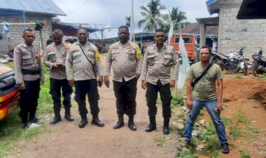 Operasi-Mantap-Brata-:-Personil-Polres-Manggarai-Laksanakan-Pengamanan-Kegiatan-Kampanye-Caleg-PKB-di-Kecamatan-Lelak.