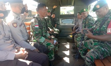 **Sinergitas-TNI-POLRI-:-Laksanakan-Patroli-Gabungan-di-Kabupaten-Manggarai**