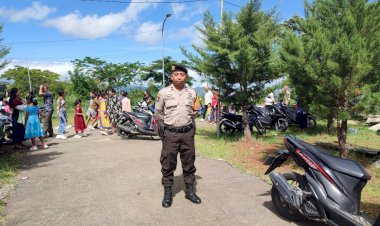 Polres-Manggarai-ploting-Personil-Pengamanan-Ibadah-Minggu-di-Gereja-Gereja-di-Kabupaten-Manggarai