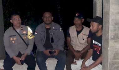 Operasi-Mantap-Brata:-Kapolsek-Reo-Pimpin-Pengamanan-Kampanye-Tatap-Muka-di-Reok