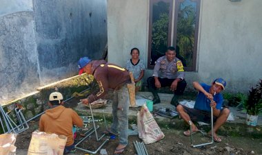 Bhabinkamtibmas-Brigpol-Agustinus-Yatarten-Giat-Patroli-Dialogis-di-Desa-Compang-Cibal