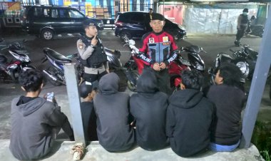 Harkamtibmas-:-Satuan-Samapta-Polres-Manggarai-Gelar-Patroli-Perintis-Presisi-di-Ruteng
