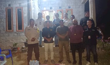 Operasi-Mantap-Brata-:-Pengamanan-Kampanye-Di-Dapil-II-Manggarai-Dipimpin-langsung-Oleh-Kapolsek-Satar-Mese.