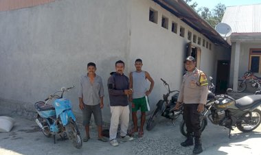 Bripka-ARSEL-LIUNIMA,-Babinkamtibmas-Satarmese-Barat,-Gencar-Sosialisasi-TPPO-dan-Pencegahan-Bencana-di-Desa-Satar-Luju