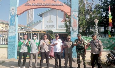 Pengamanan-Misa-Natal-di-Kecamatan-Reok,-Kapolsek-Libatkan-Elemen-Masyarakat