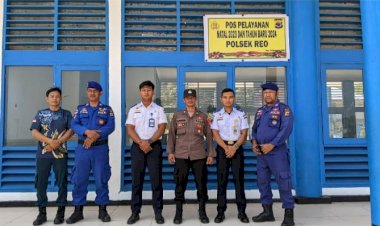 Patroli-Ops-Lilin-Turangga-2023-dan-Tahun-Baru-2024-di-Pos-Pelayanan-Pelabuhan-Kedindi-Kelas-II-Reo