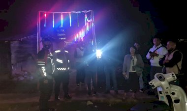 Operasi-Mantap-Brata:-Personil-Polres-Manggarai-Amankan-Kampanye-Calon-Legislatif-di-Dapil-Manggarai-I