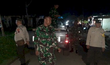 Polsek-Reo-Lakukan-Patroli-Gabungan-amankan-perayaan-Malam-Pergantian-Tahun.