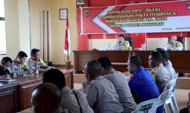Sosialisasi-DIPA-2024-Polres-Manggarai:-Penandatanganan-Fakta-Integritas,-Perjanjian-Kinerja,-dan-Penyerahan-DIPA-ke-Sub-Satker