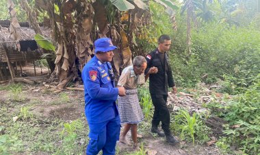 Polda-NTT-Bergerak-Cepat:-Evakuasi-Korban-Erupsi-Gunung-Lewotobi-di-Lewodulen.-