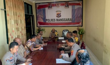 Tingkatkan-Pelayanan-Publik,-Polres-Manggarai-Gelar-Rapat-Inovasi-YANLIK