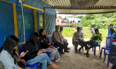 Operasi-Mantap-Brata:-Polres-Manggarai-Kerahkan-Personil-Pengamanan-Kampanye-di-Dapil-Manggarai-I