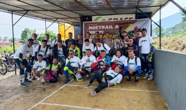 Bhabinkamtibmas-Kecamatan-Langke-Rembong-amankan-Latihan-Bareng-Komunitas-Trail-MATIM,-MANGGARAI,-dan-MABAR