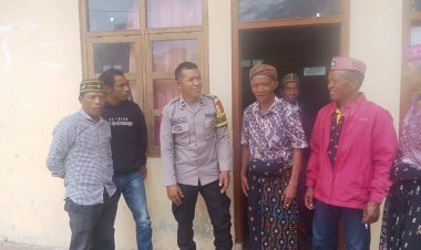 Bhabinkamtibmas-Kecamatan-Ruteng,-AIPDA-ARKADIUS-M.-ARNO,-Giat-Patroli-dan-Sambang-Warga-Binaan