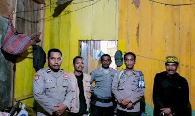 Operasi-Mantap-Brata:-Pengamanan-Kampanye-di-Dapil-Manggarai-IV-oleh-Personil-Polres-Manggarai