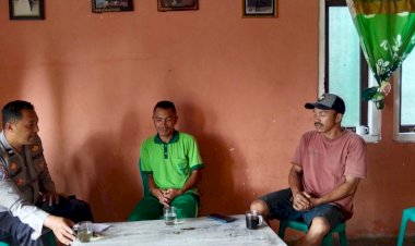 Patroli-dan--Sambang-Kapospol/Kanit-Binpolmas,-Sat.-Binmas-Polres-Manggarai-di-Rahong-Utara