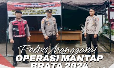 Operasi-Mantap-Brata:-Pengecekan-Kesiapan-Petugas-Pengamanan-Piket-Kantor-KPUD-Kabupaten-Manggarai