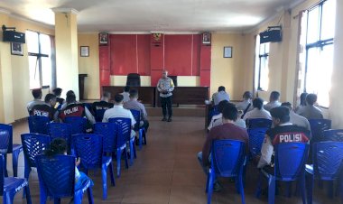 BINROHTAL-:-Polres-Manggarai-Tingkatkan-Keimanan-dan-Ketakwaan-Anggota