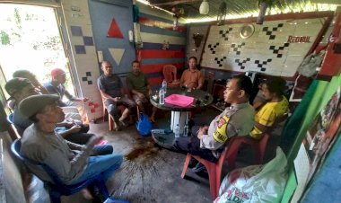 Bhabinkamtibmas-Kecamatan-Langke-Rembong-Himbau-Warga-Aktif-Jaga-Kamtibmas