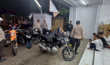 Patroli-Malam-Polsek-Reo-Berhasil-Amankan-Kendaraan-berknalpot-tidak-sesuai-spesifikasi-tehnis.